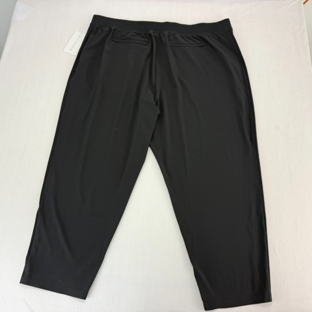 Athleta NWT Brooklyn Ankle Pant Black Plus Sz 24 Pull On Active Lightweight City - Picture 6 of 16